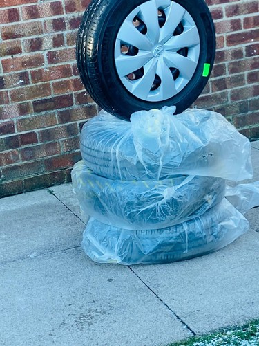 Alloys with tyres toyota vitz - alloys,